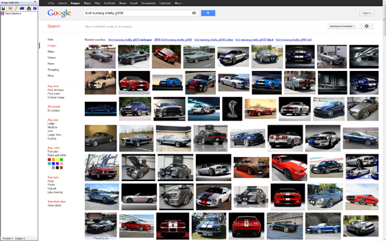 Original webpage: Google image search for ford mustang shelby gt500