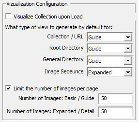 Visualization Configuration cut out