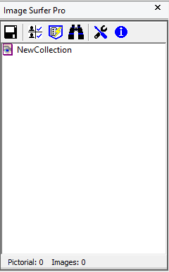 Screen shot of Image Surfer Pro Application Window